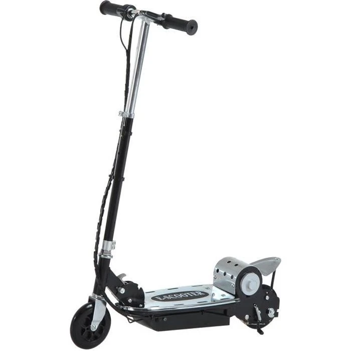 Trottinette électrique pliable pour enfants HOMCOM 120 W Noir et