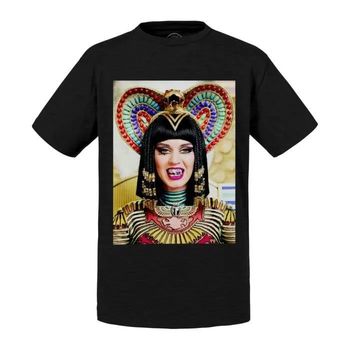 T-shirt Enfant Noir Katy Perry Dark Horse Pop USA Musique Star-0