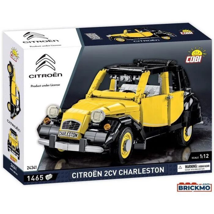 Maquette - COBI - 2CV Charleston - 250 pièces - Montage à assembler - À partir de 8 ans-0