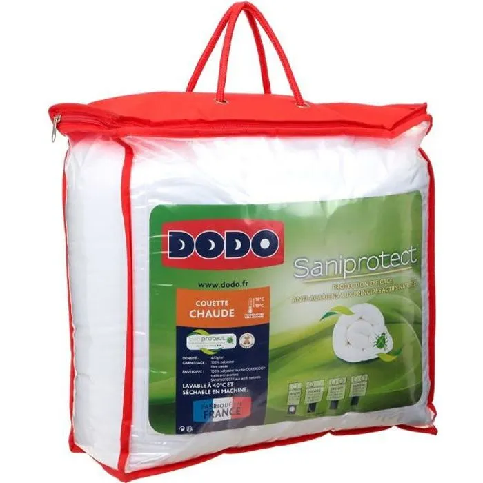 DODO Couette Saniprotect - 140 x 200 cm - Blanc