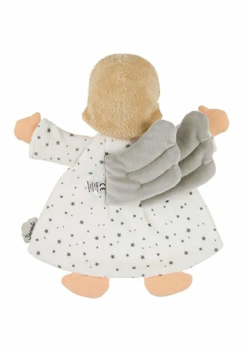 Peluche Sterntaler - 3212197 - Doudou Plat Ange Gardien, Pour Bebes Des 1 Mois, Taille M, 12 x 17 cm-2