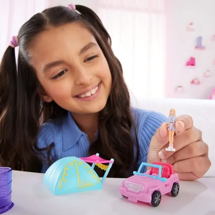Barbie-Poupée et véhicule Mini BarbieLand-Assortiment HYF38-7