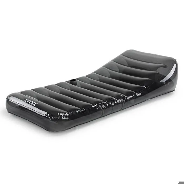 Matelas gonflable - INTEX - Carbone - 211 x 99 cm - Rectangulaire - Extérieur-0