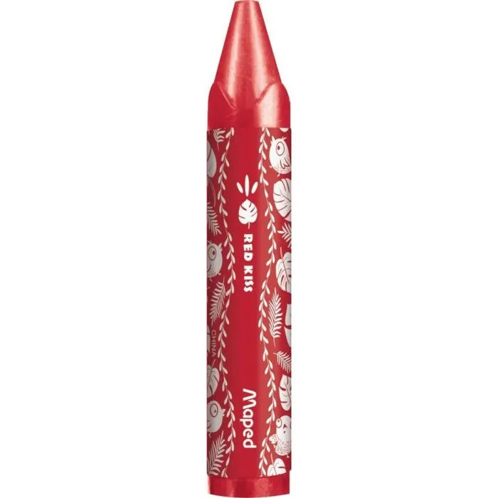 Crayons de Cire - Maped - Jungle Fever - 12 Crayons - Couleurs Éclatantes - Protection en Papier-5