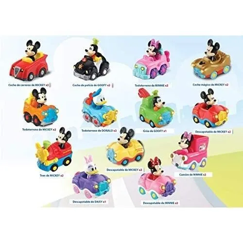 Jouet éducatif - VTECH - TUT TUT BOLIDES MICKEY - Multicolore - 1 à 5 ans - Intérieur-0