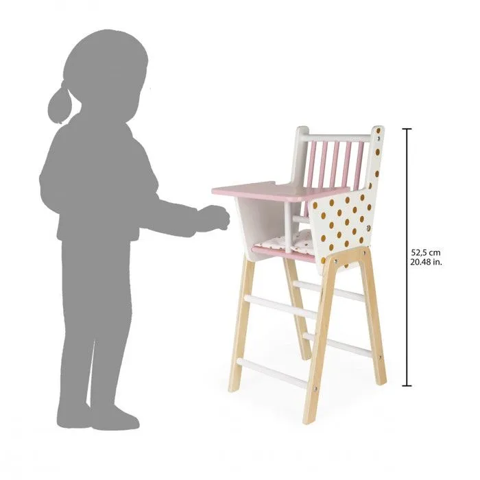 Chaise Haute Poupées / Poupons Candy Chic-2