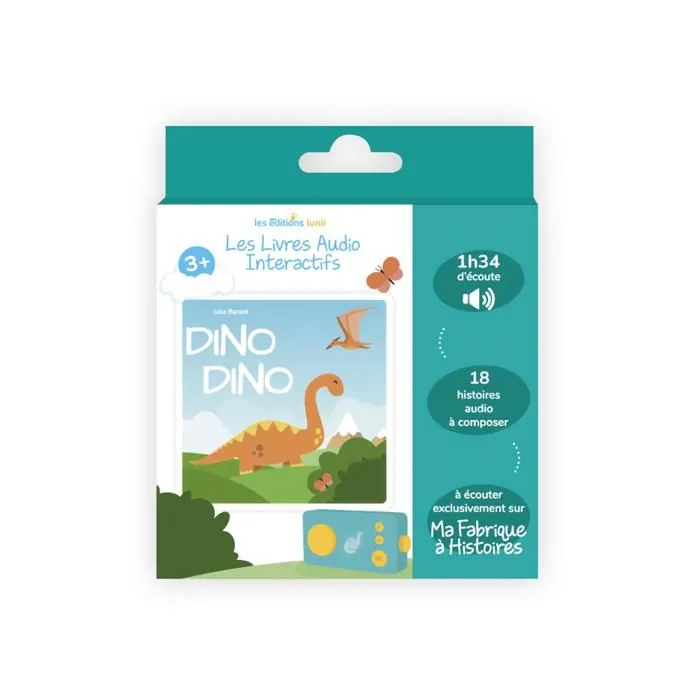 Console Educative - Coffret Dino Dino - Lunii - Livre audio interactif dès 3 ans à écouter sur Ma Fabrique à Histoires-0