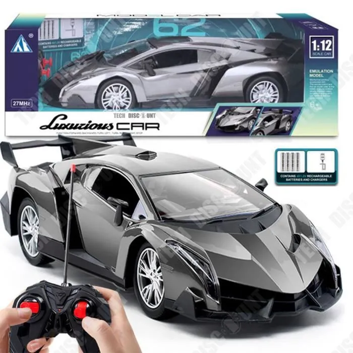 TD® Voiture jouet pour enfants Télécommande sans fil Dérive à grande vitesse Pneus absorbant les chocs Jouets de course-0