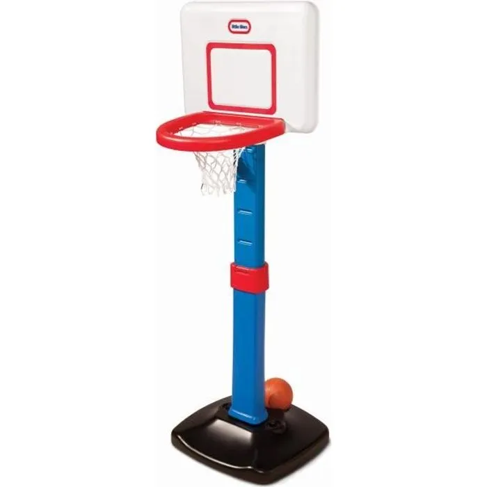 Little Tikes - Panier de Basket Ajustable avec 1 Ballon - A partir de 18 mois-0