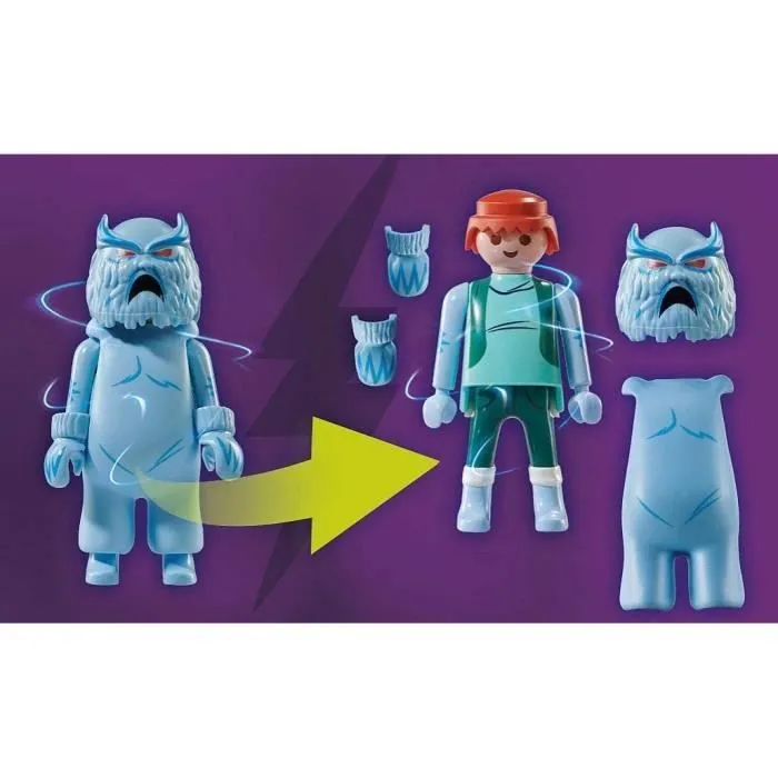 PLAYMOBIL - 70706 - SCOOBY-DOO! Spectre des neiges-4