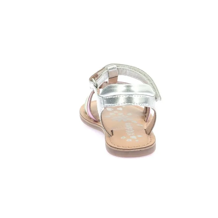 KICKERS Sandales Diamanto Argent multico-2