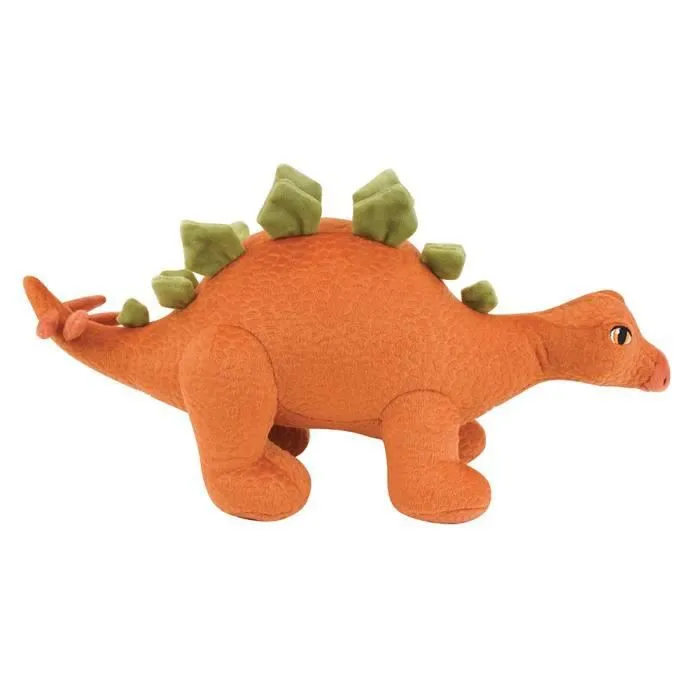Stegosaure +--45 cm, Peluche Dinosaure 100% recyclée issue de bouteilles plastiques (existe aussi en peluche T-Rex)-1