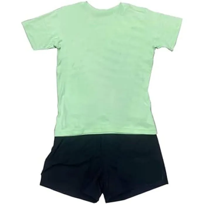 T-shirt Garçon - Champion - Back to The Beach - Vert pastel - Graphiques joyeux - Confortable-1