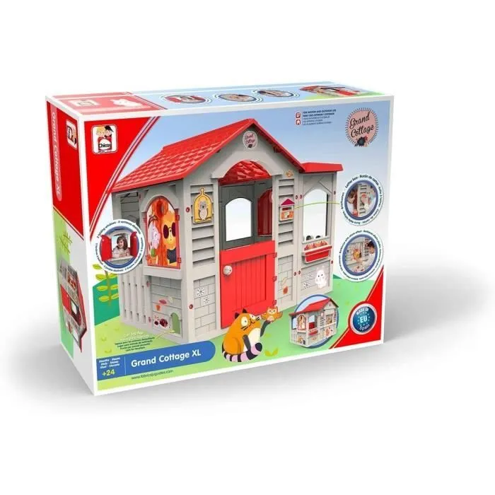 Maison de jeu - Grand Cottage - Modèle 89627 - Plastique - Intérieur - Mixte-1