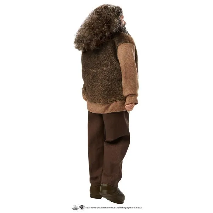 Poupée Rubeus Hagrid 30 cm - Harry Potter - Figurine articulée avec bébé dragon Norbert-5