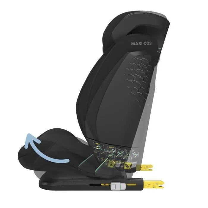 MAXI-COSI Siège Auto Rodifix S I-Size, Groupe 2/3, Isofix, Inclinable, Basic Black-3