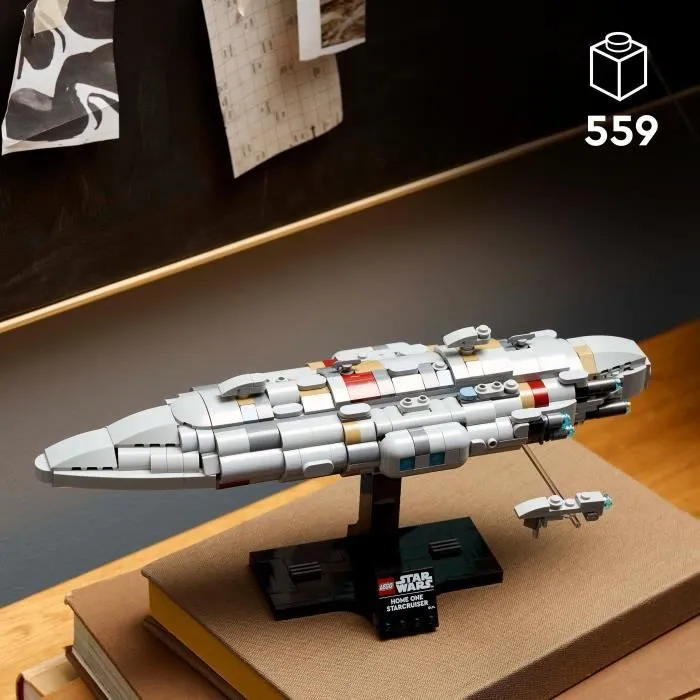 LEGO Star Wars : Le Retour du Jedi 75405 Le Starcruiser Home One - Maquette pour adulte-1