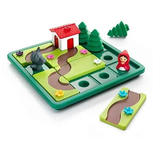 Jeu Petit Chaperon Rouge SG 021 - SMART GAMES - Jeu de réflexion et stratégie - Mixte - 4 ans et plus-2