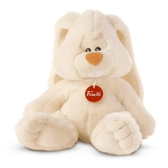 Peluche - Trudi - Lapin Virgilio - Beige - Mixte - Intérieur-0