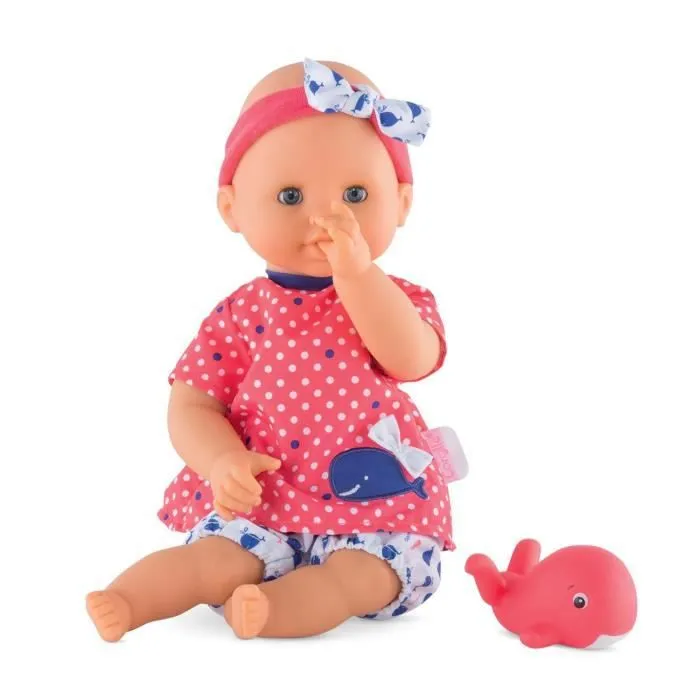 COROLLE - Mon premier poupon Corolle - Bébé bain Océane - Rouge - 18 mois - 30cm-2