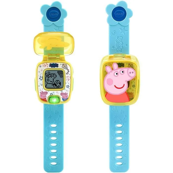 Montre éducative - VTech - Peppa Pig - Bleu - Chronomètre - Alarme - 3 à 10 ans-3