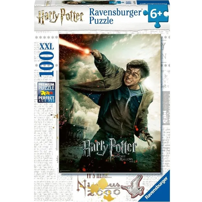 Puzzle Harry Potter 100 pièces XXL - Le monde fantastique d’Harry Potter - Ravensburger-1