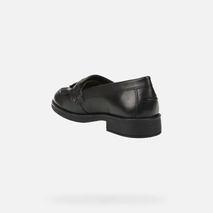 Derbies - Geox - JR AGATA - Cuir - Noir - Fille-3