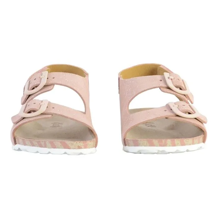 Sandales - KICKERS - Sunyva - Cuir - Rose - Fermeture à scratch-4