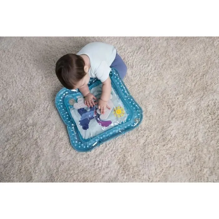 DISNEY BABY - STITCH - Tapis d'eau pour bébé, jeu sensoriel et d'éveil, gonflable, facile à nettoyer, pliable, dès la naissance-4