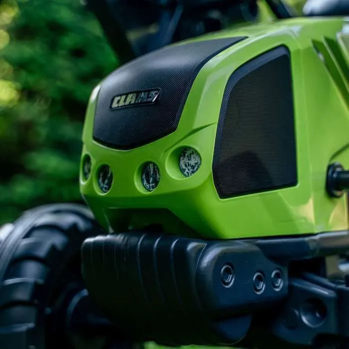 Tractopelle à pédales - Claas - Axos 330 - Excavatrice arrière - Remorque basculante - 50% Plastique recyclé-1