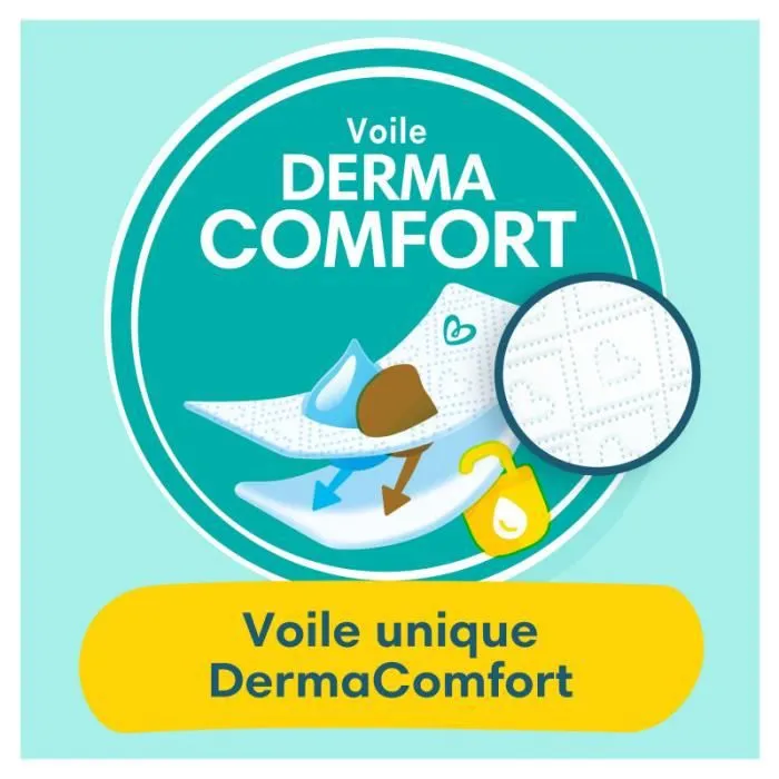 Couches Premium Protection Taille 4 - Pampers - 4x25 - Blanc - Mixte - Paquet-1