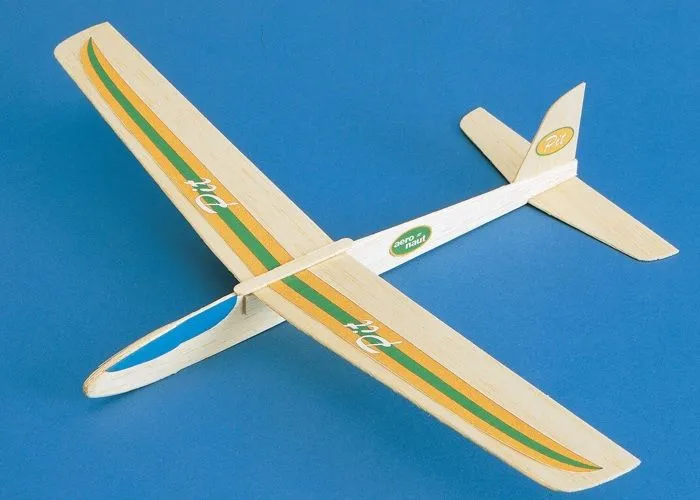 Planeur - Aero-naut - Pit - Kit en bois de balsa - Facile à assembler - Pour enfants à partir de 10 ans-1
