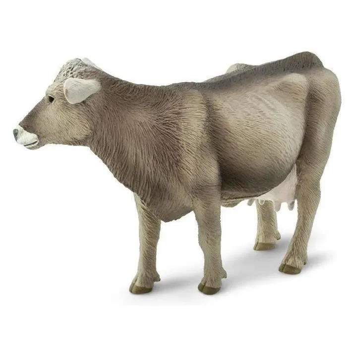 Figurine - SAFARI - Safari Vache suisse - Gris - Pour Enfant - Intérieur-1