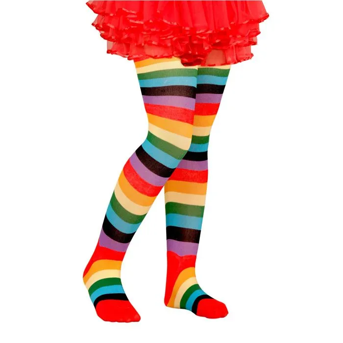 Collants multicolores enfant-2
