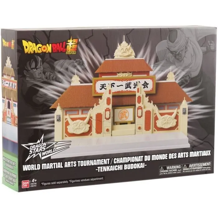 Diorama pour figurines - BANDAI - Dragon Ball Super - Arène Tenkaichi Budokai - 36790-1
