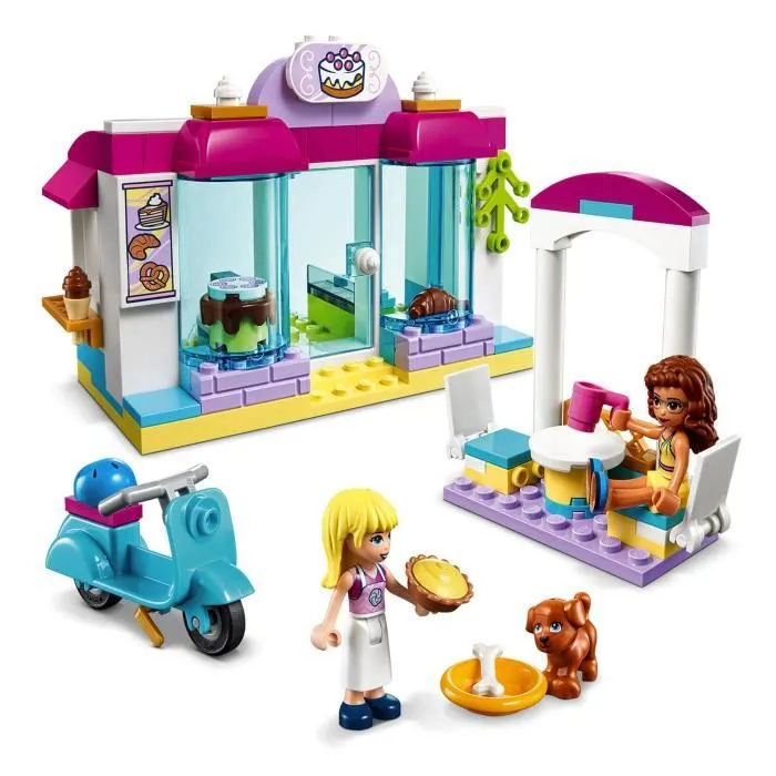 LEGO® 4+ Friends 41440 La Boulangerie de Heartlake City Set de Jeu avec Les Minidolls Stéphanie et Olivia-1