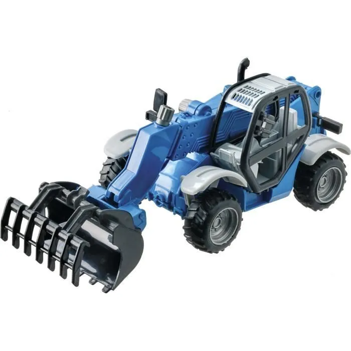 Tracteur - Display - 1:27 - Métal - 12 pcs - Mixte - Bleu-0