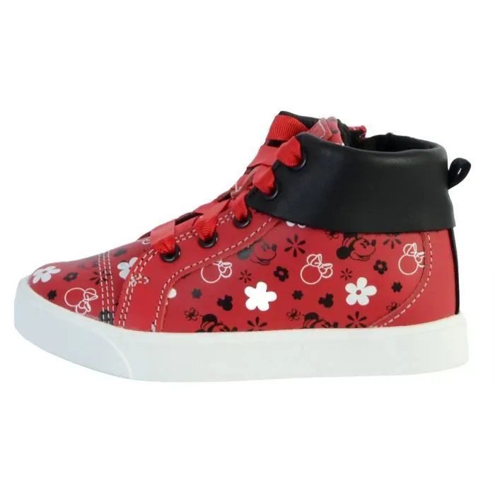 Basket Montante Cuir  Clarks City Mouse - T Rouge-0