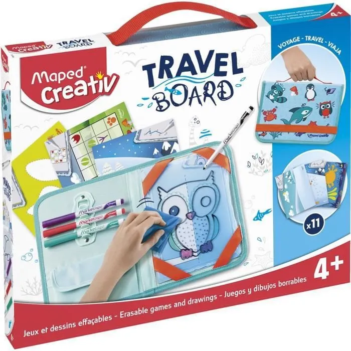 MAPED CREATIV - Travel Board - Ardoise nomade Dessins Effacables-2