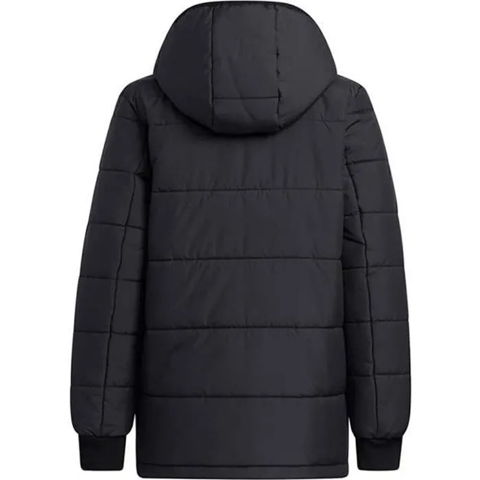 Doudoune Fille Adidas Padded - Violet/Noir - Col Montant - Capuche - Manches Longues-0