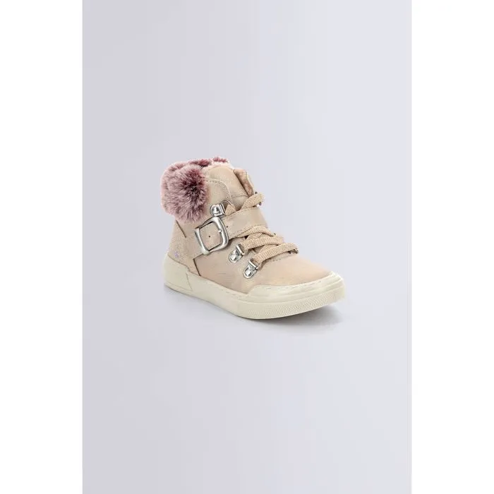 Boots - Mod 8 - Arisnow - Rose clair métallisé - Système de fermeture: Lacets et boucle - Confort optimal-0