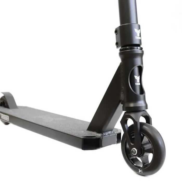 Trottinette freestyle TRICKS 55 - TRIGGER - Noir - Légère et solide-2