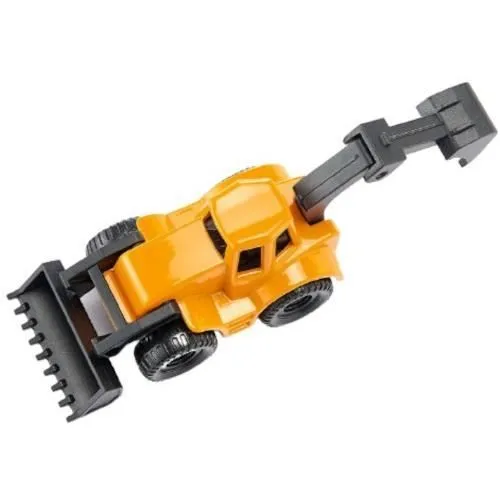 Siku chargeuse-pelleteuse 8,6 cm moulée sous pression 1:87 jaune-1
