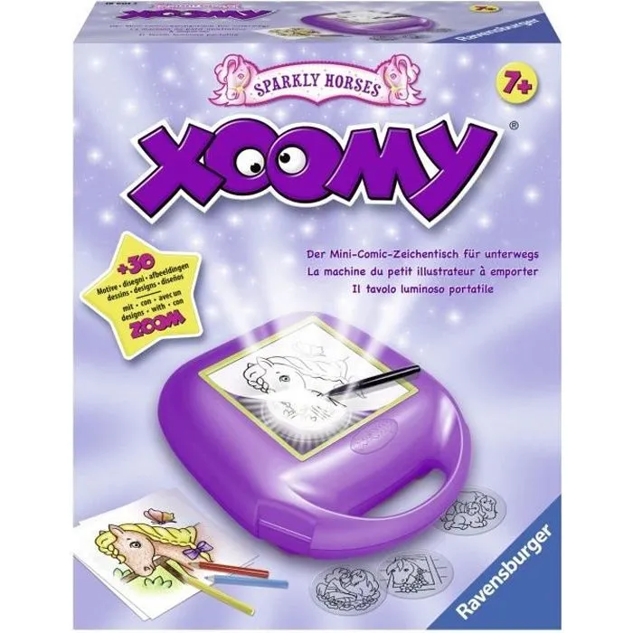 Machine à dessiner - RAVENSBURGER - XOOMY Midi Sparkly Horses - Fille - Zoom - 7 ans-0