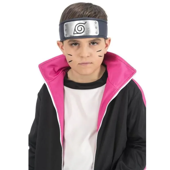 Déguisement Boruto enfant CHAKS - Modèle Boruto - Noir - 7 ans - Garçon - Intérieur-2