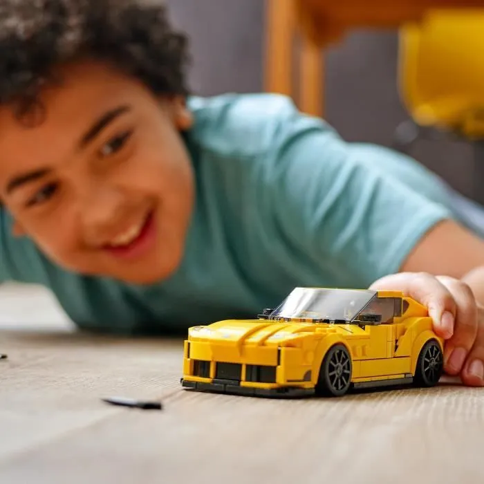 Jeu de construction LEGO Speed Champions Toyota GR Supra pour enfant 7 ans et plus-3