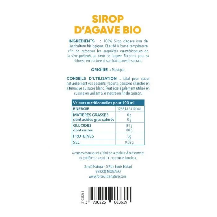 Sirop d'Agave-1