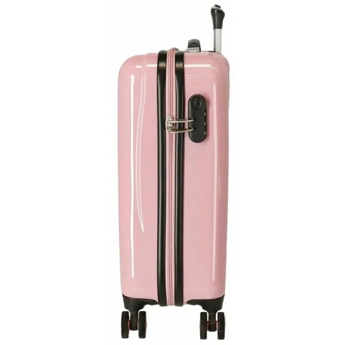 Valise enfant - Enso - Valise cabine fille "Friends Together" - 55 x 38 x 20 cm - Rose-2