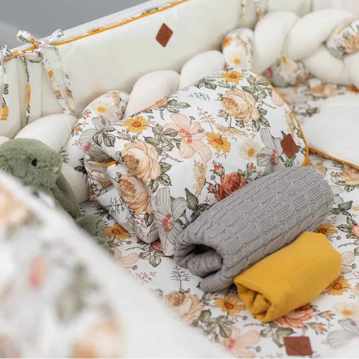 Parure de lit bébé en coton Néo Vintage-4