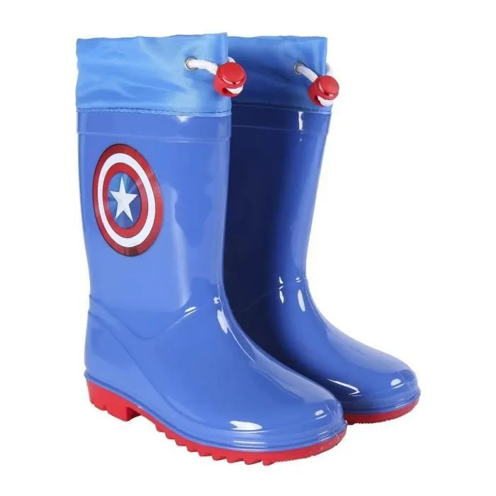 Bottes de pluie PVC bébé fille Cerda Avengers - Bleu - 25-3